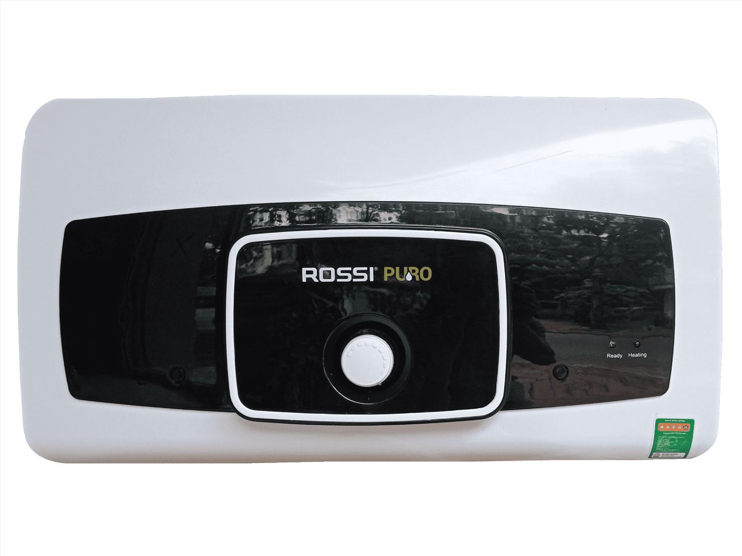 Bình nóng lạnh Rossi Puro PRO 20SL 20 lít ngang